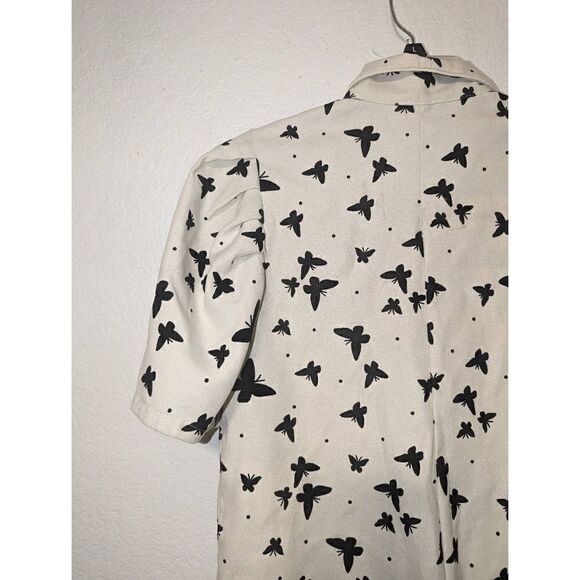 Women's Lyn Around Butterfly Romper Size XS - Picture 7 of 16